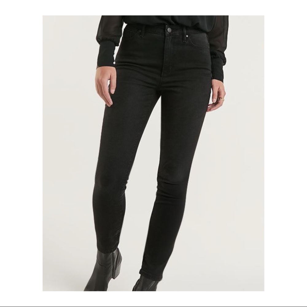 Faded Super High Rise Skinny Jeans